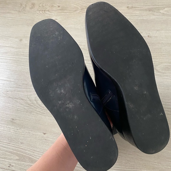 JEFFREY CAMPBELL patent blue leather ankle booties - Picture 7 of 10